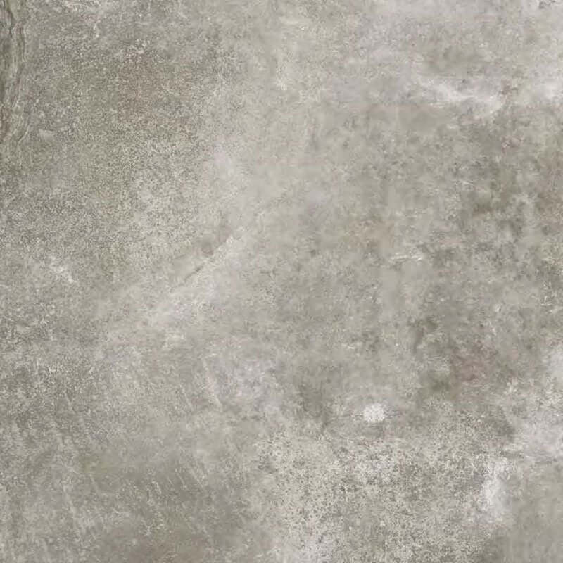 Gres Porcellanato Effetto Pietra Rettificato Smooth 80x80 9mm Grey La Roche - Florim