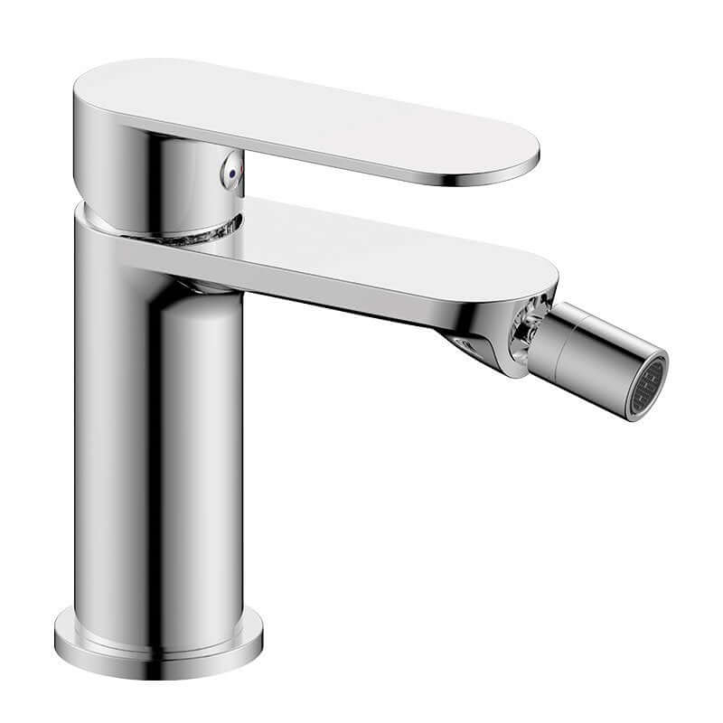 Miscelatore Bidet Con Piletta Click Clack Cromo Lucido - Neptune