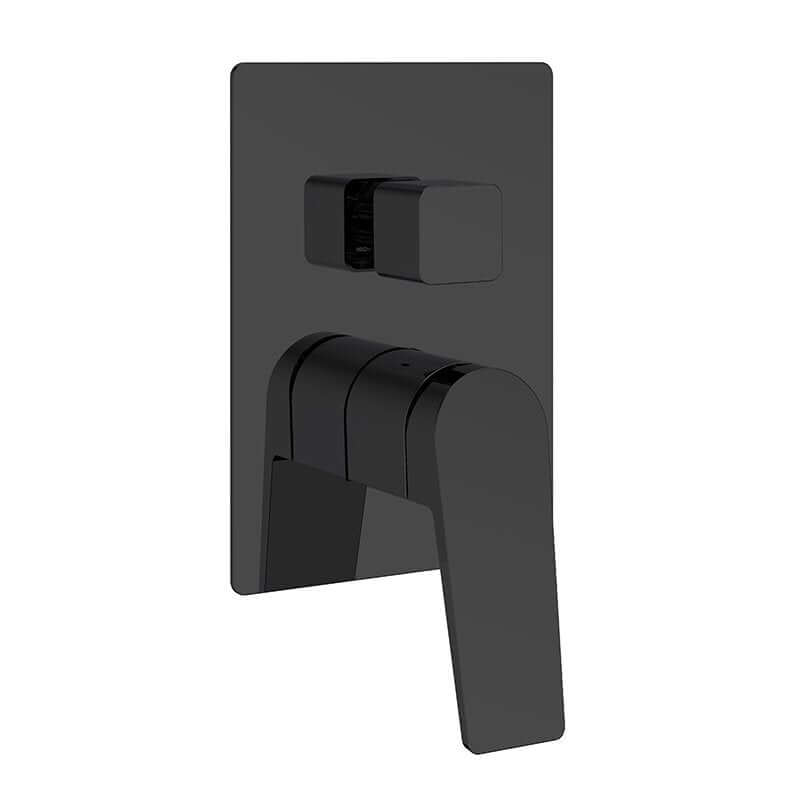 Miscelatore Doccia Con Doccia Duplex Nero Satinato - Sun