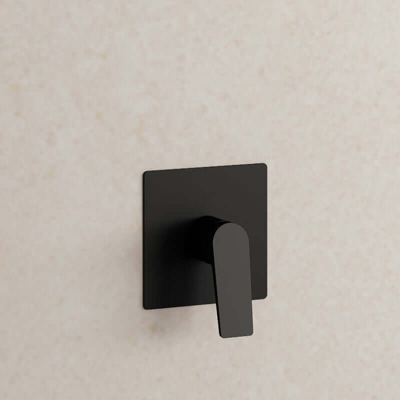 Miscelatore Incasso Doccia Nero Satinato - Sun