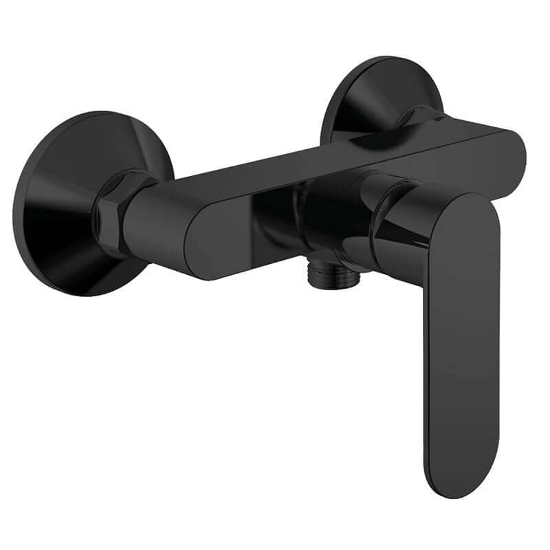 Miscelatore Vasca Doccia Con Doccia Duplex Nero Satinato - Neptune