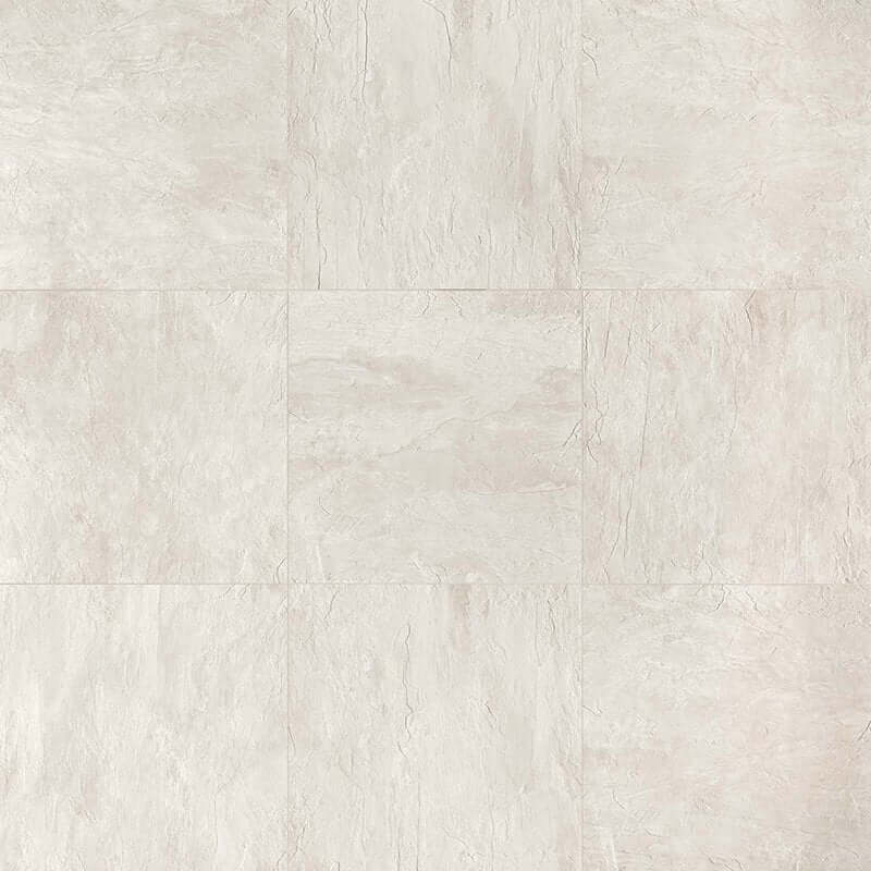 Modulo Listello Sfalsato in Gres Porcellanato Effetto Pietra Naturale 21x40 9mm Blanc Ardoise - Florim