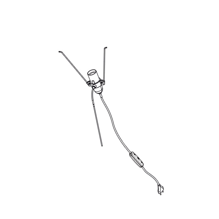 Luceplan Costanza ricambio montatura elettrica dimmer completa