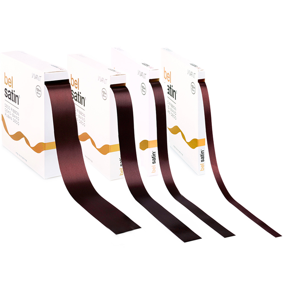 Casolaro Hotellerie Spa Brown satin ribbon in dispenser Casolaro Hotellerie SpA