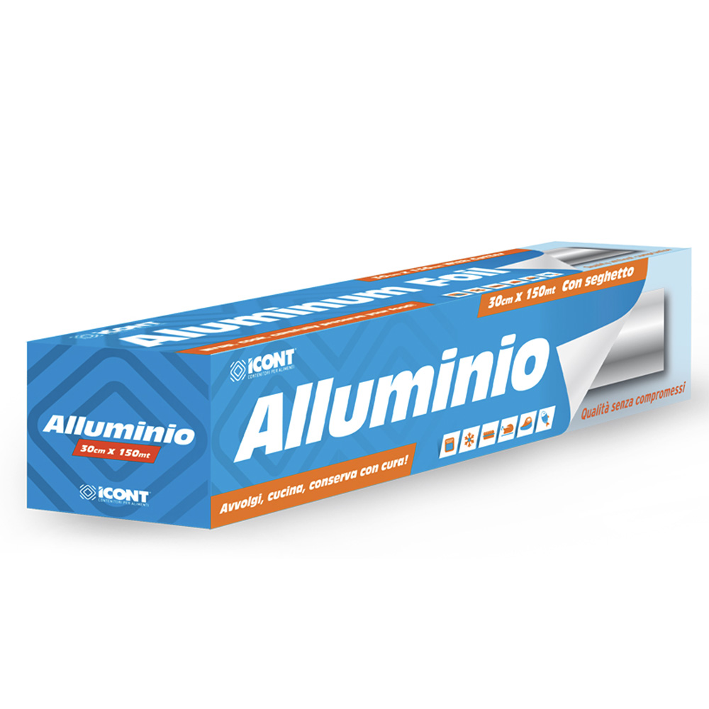 Casolaro Hotellerie Spa Silver aluminium paper roll Casolaro Hotellerie SpA