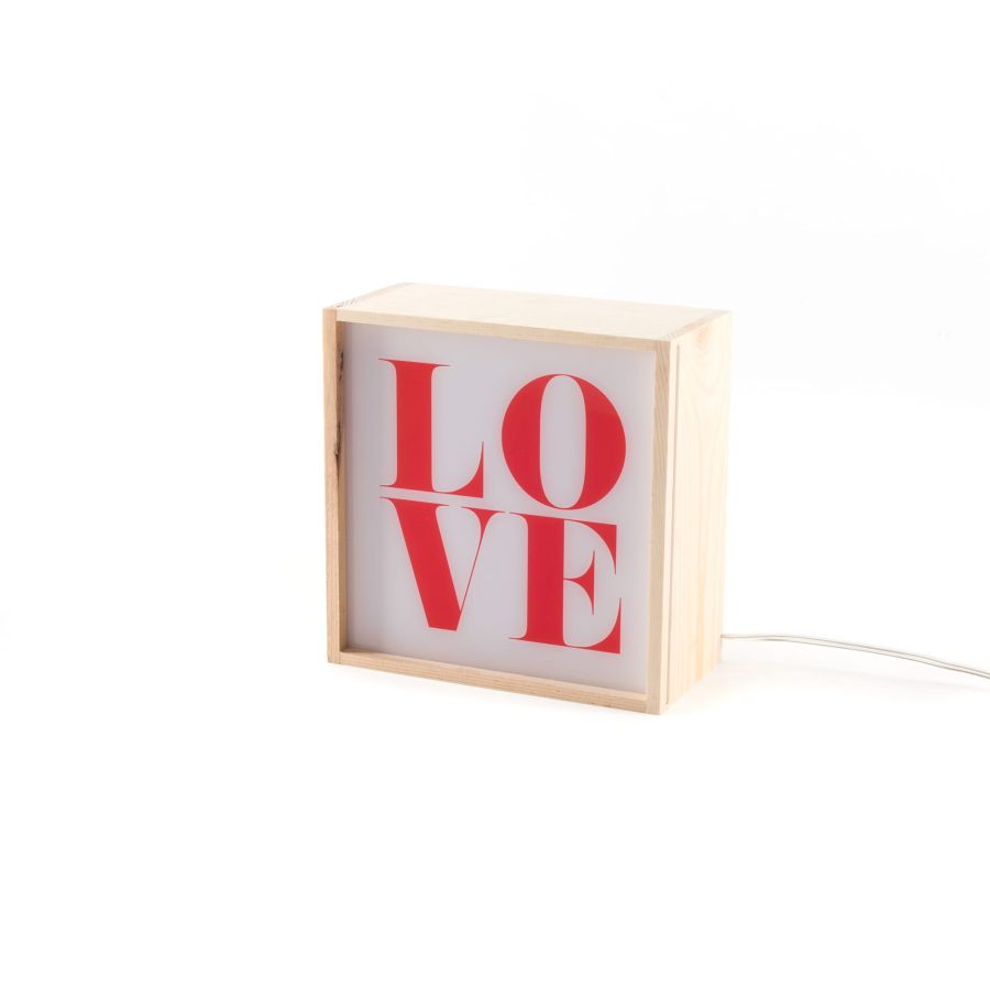 SELETTI Lighthink Box Change your Mind / Love / Soul Food-08341