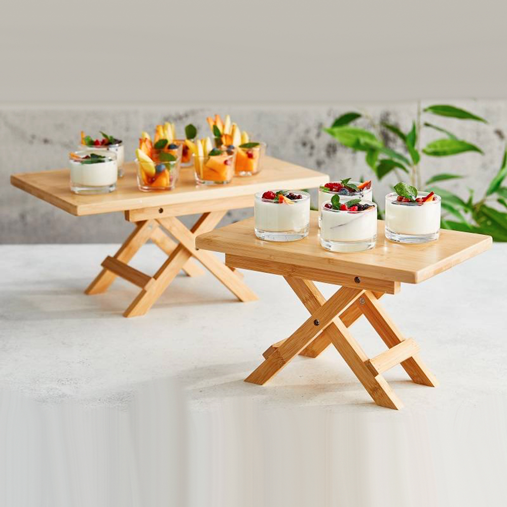 Casolaro Hotellerie Spa Bamboo buffet stand Casolaro Hotellerie SpA