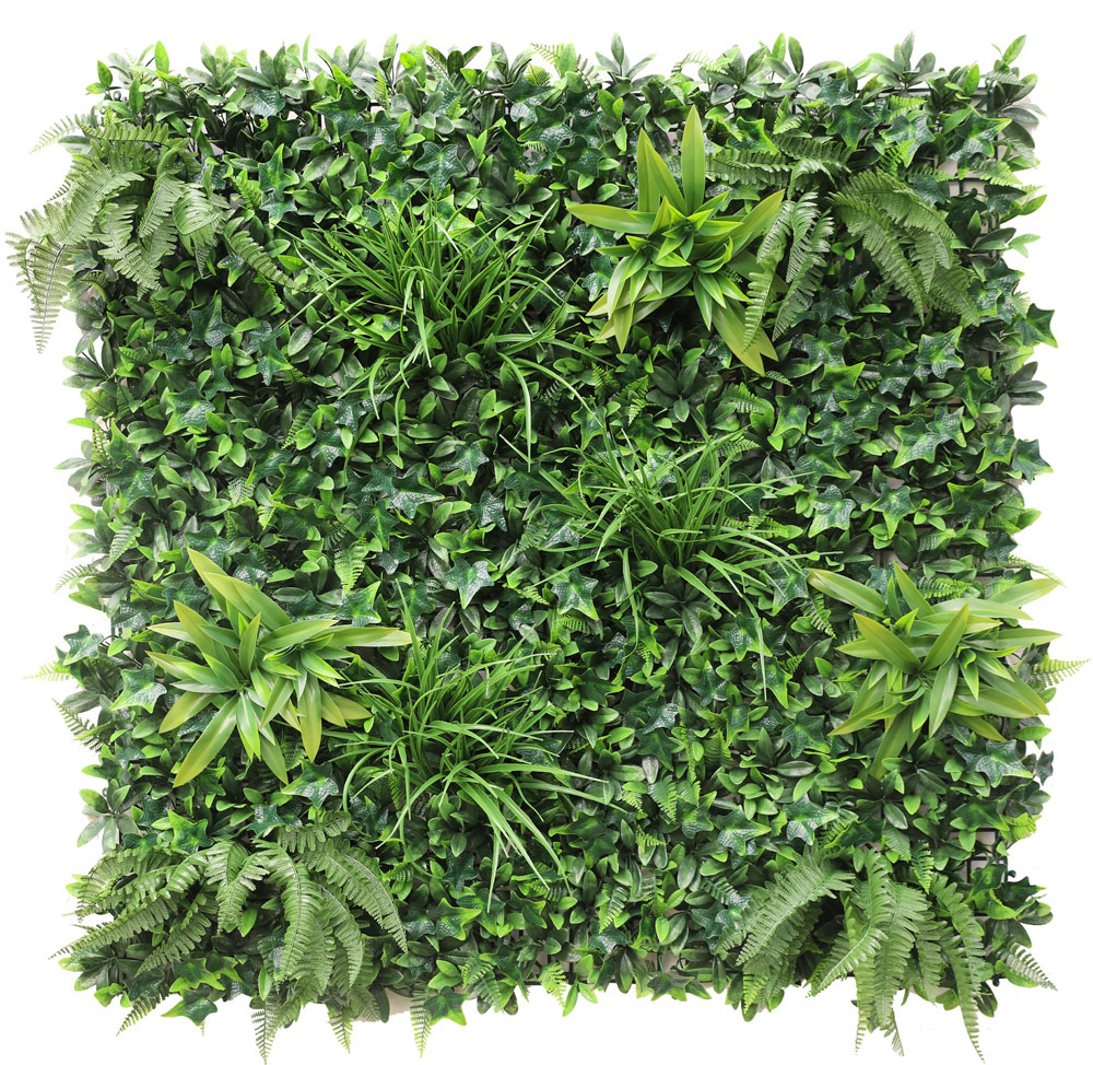 VERDEVIP Greenery Low Cost – UVR – Mix Green – 100×100 cm-U-1580X100