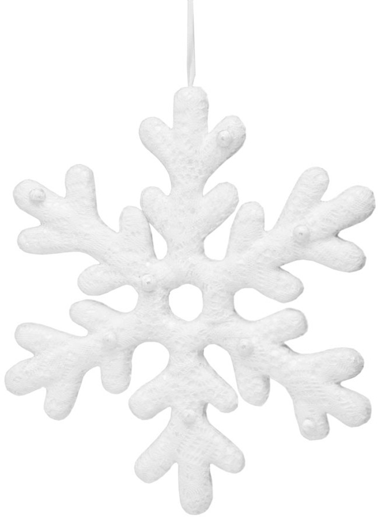 Addobbo Fiocco Di Neve