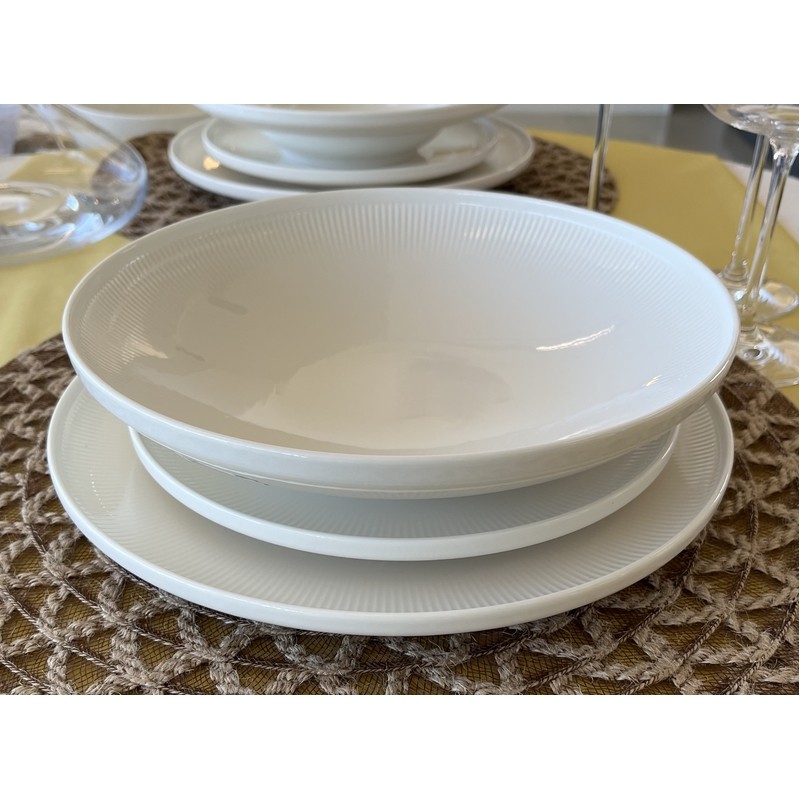 AFINA SERVIZIO PIATTI DA TAVOLA DA 36 PZ CON PIATTO FONDO COUPE VILLEROY & BOCH
