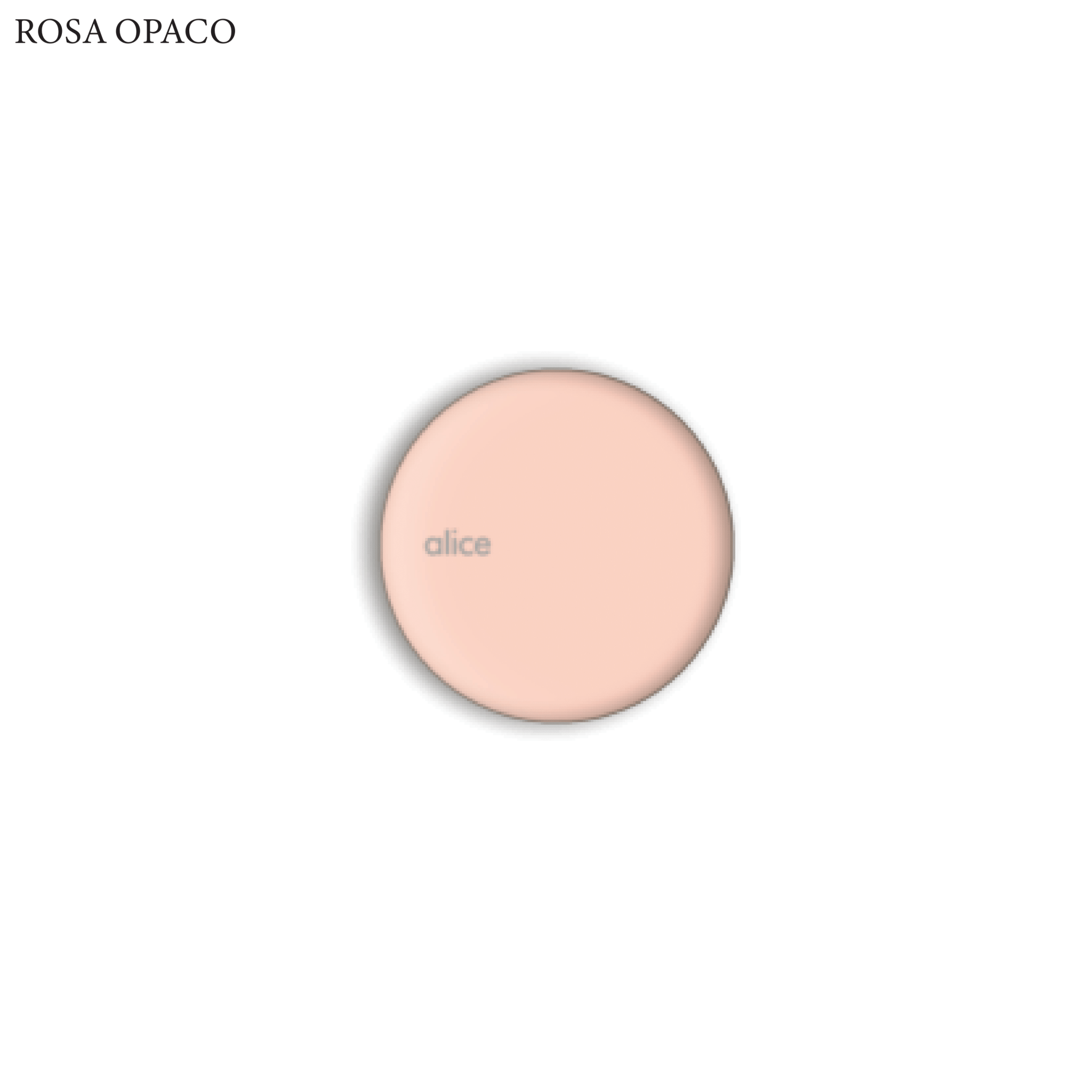 Piletta Sifonata Per Piatto Doccia Alice Ceramica "Form" Rosa Opaco