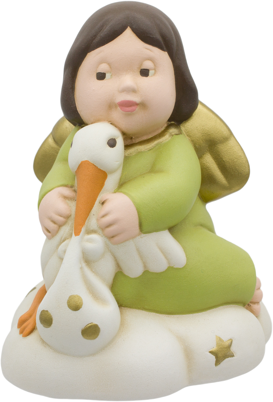 Angelo Nuvoletta Giuly Con Cicogna