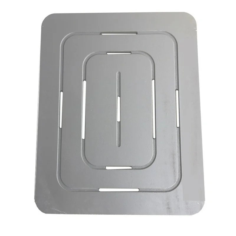 Antiscivolo doccia pedana in legno 55 x 68 ideale per piatto 70 x 90 tortora