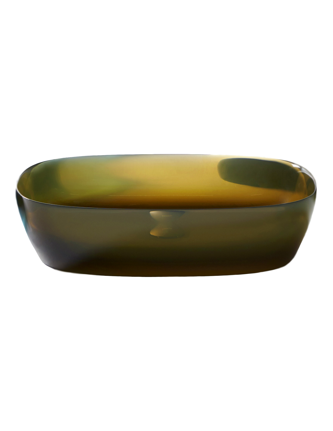 Antonio Lupi - Lavabo rettangolare SENSO in Cristalmood OCRA 60x40x15 - SENSOC