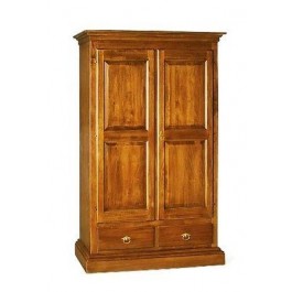 ARMADIO 2 ANTE DIRITTO LEGNO ARTE POVERA LEGNO