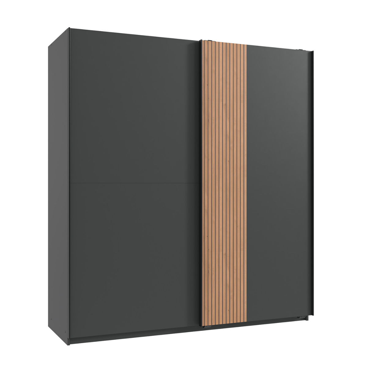 Armadio 2 ante scorrevoli L180 cm - LUENEBURG