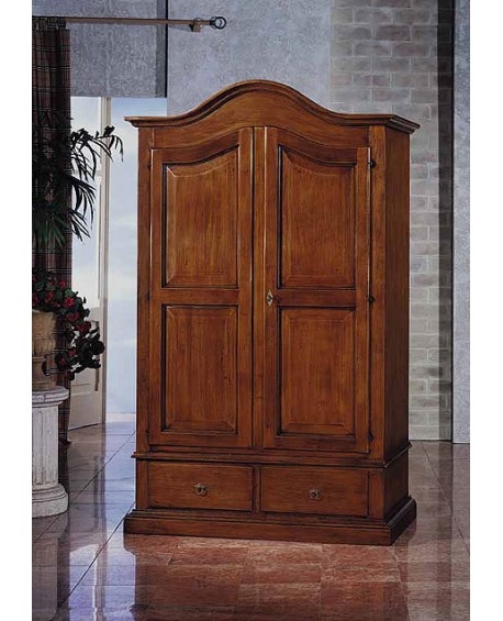 ARMADIO LEGNO MASSELLO A MANO L 120 P 60 H 200