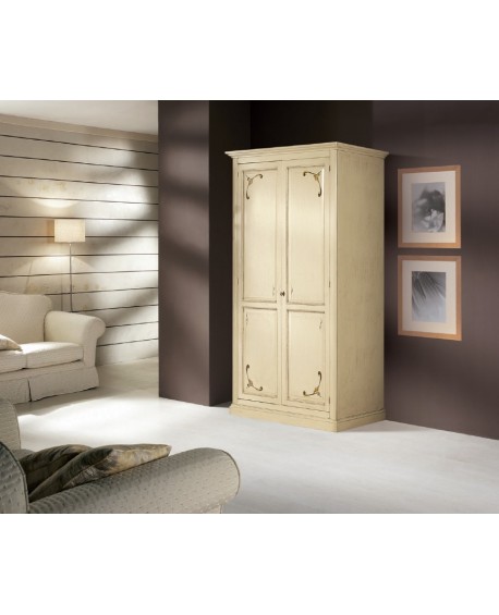 ARMADIO IN LEGNO MASSELLO VARI COLORI L 120 P 58 H 205