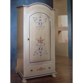ARMADIO LEGNO DECORATO