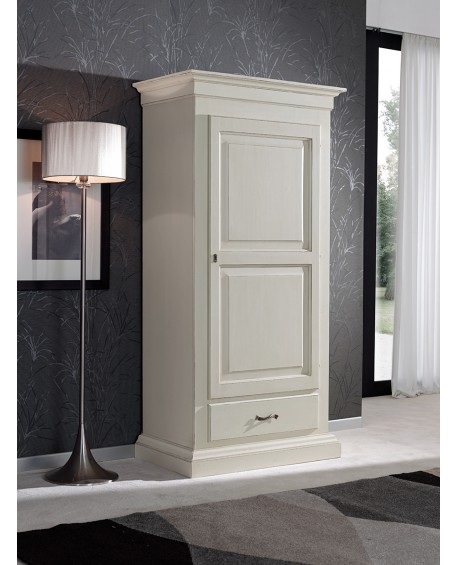 ARMADIO LEGNO MASSELLO A 1 ANTA VARI COLORI L 97 P 56 H 195