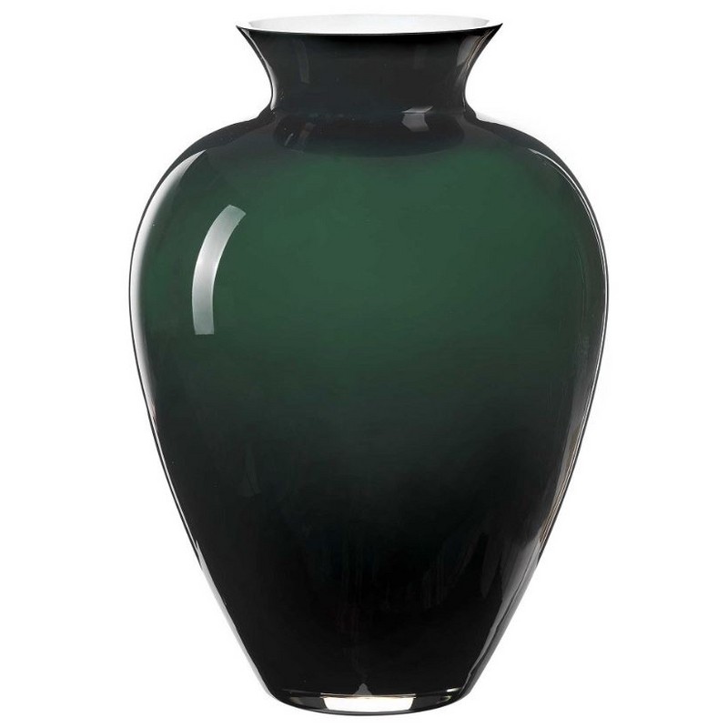 AURORA VASO H 38 CM. VERDE BOSCO ONLYLUX