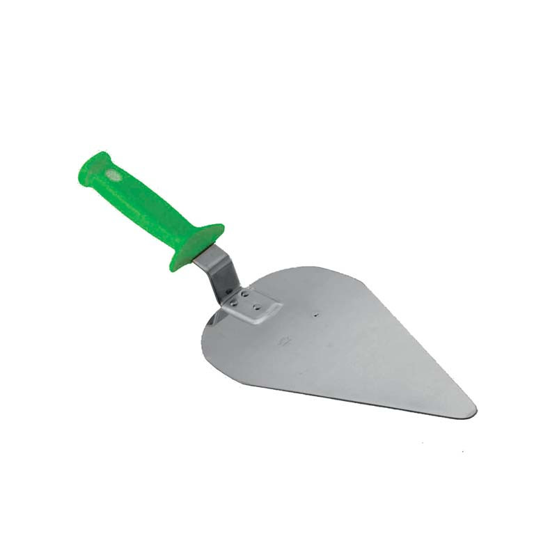 Paletta per pizza triangolare in acciaio - cm. 15x25