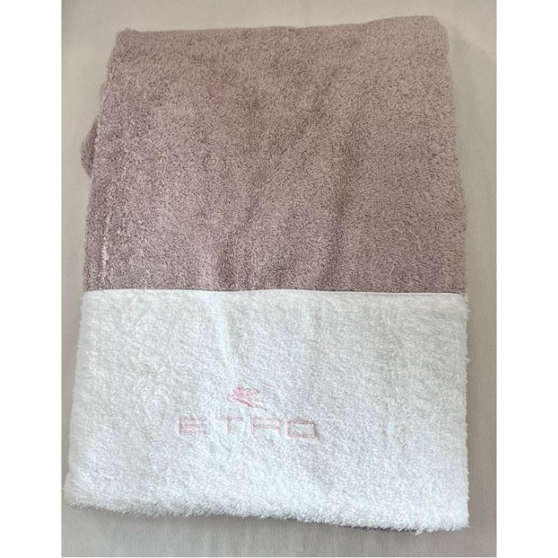 BANDOLERO TELO BAGNO ROSA 100% COTONE 100X150 CM. ETRO