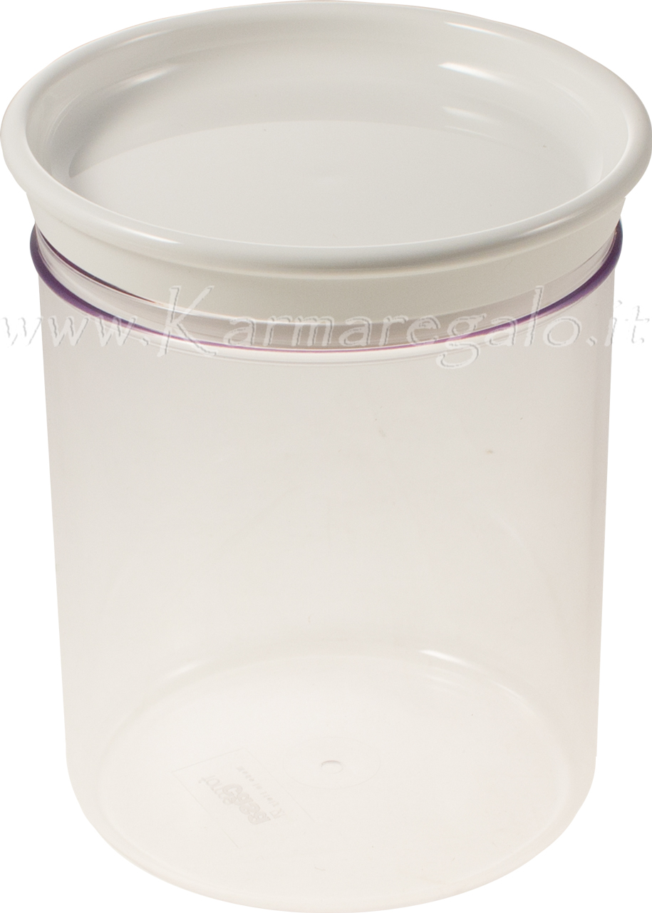 Barattolo Ermetico 1 Lt. Bianco