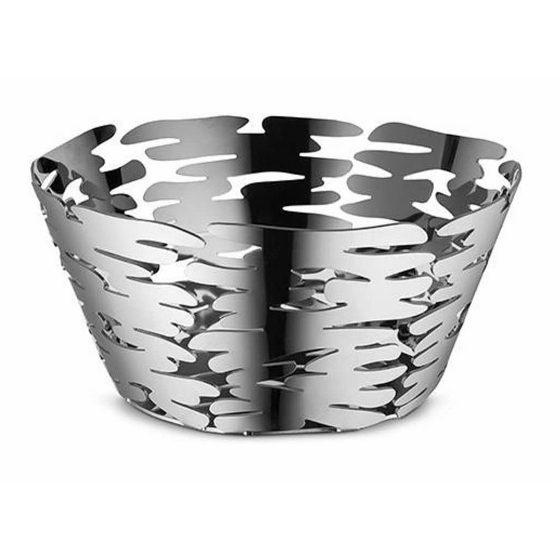 BARKET CESTINO GRANDE IN ACCIAIO INOX 21 CM. ALESSI