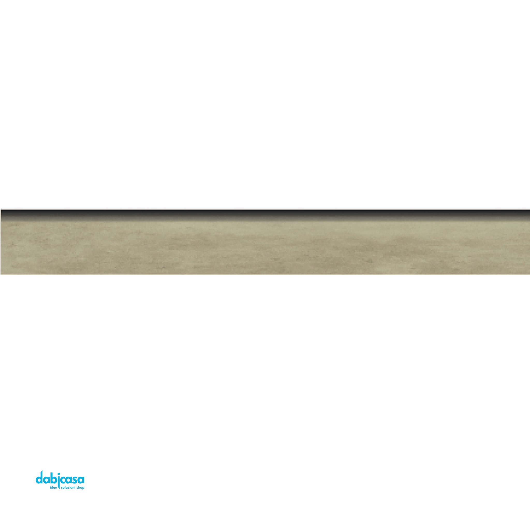 Battiscopa In Pvc Solido "Materika" Greige L 240