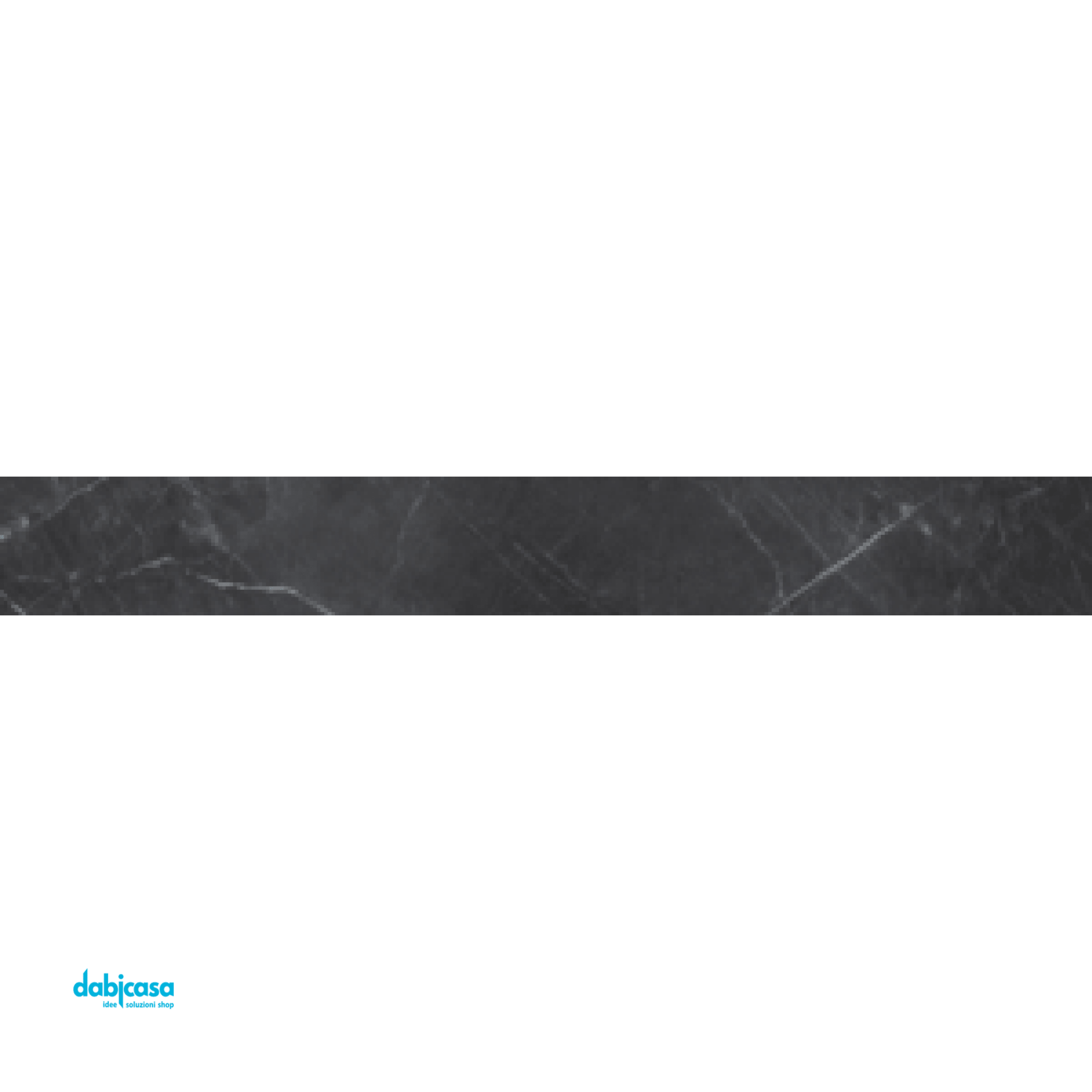 Battiscopa In Pvc Solido "Materika" Monumental Black L 240