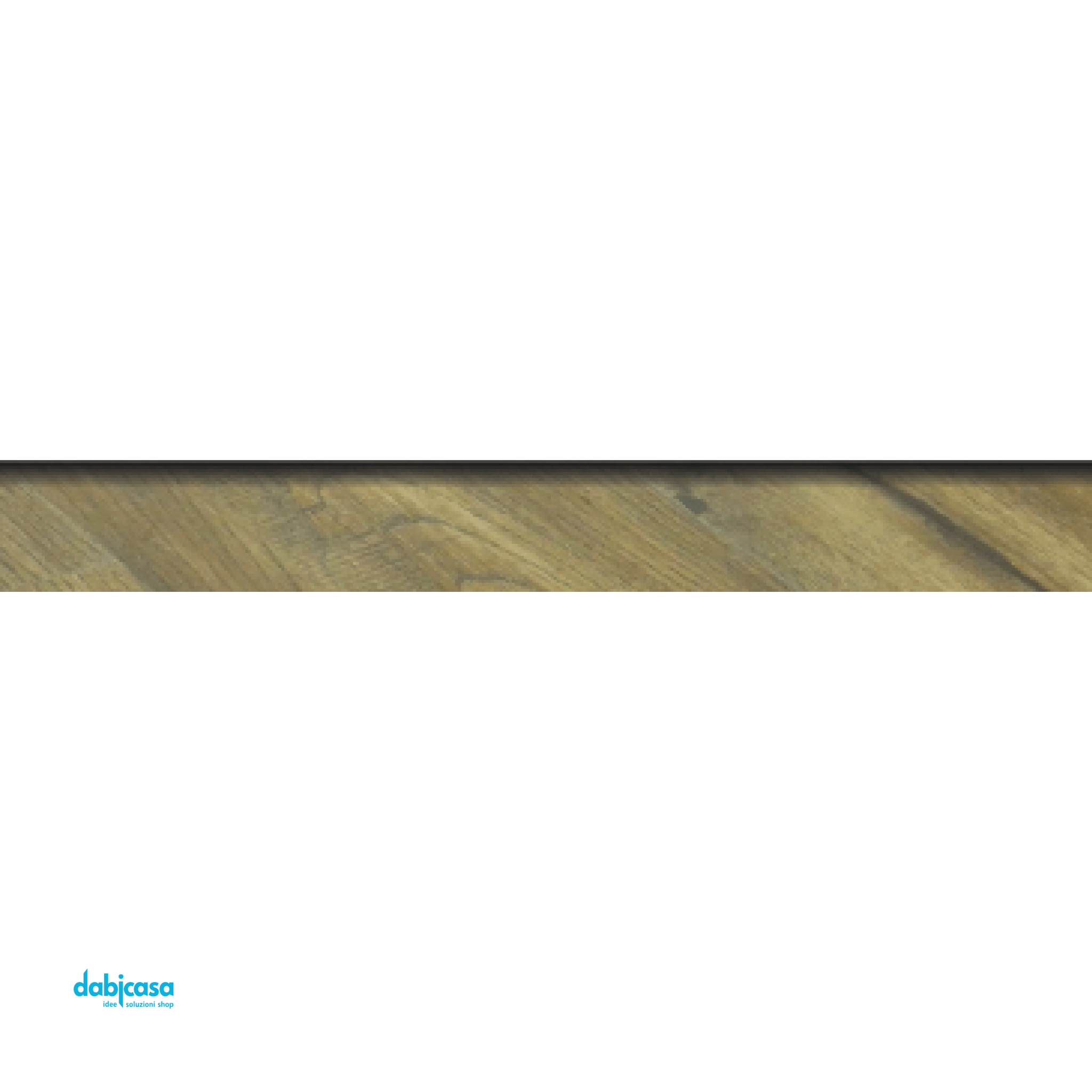 Battiscopa In Pvc Solido "Strong Floor Evo" Rovere Montana L 240