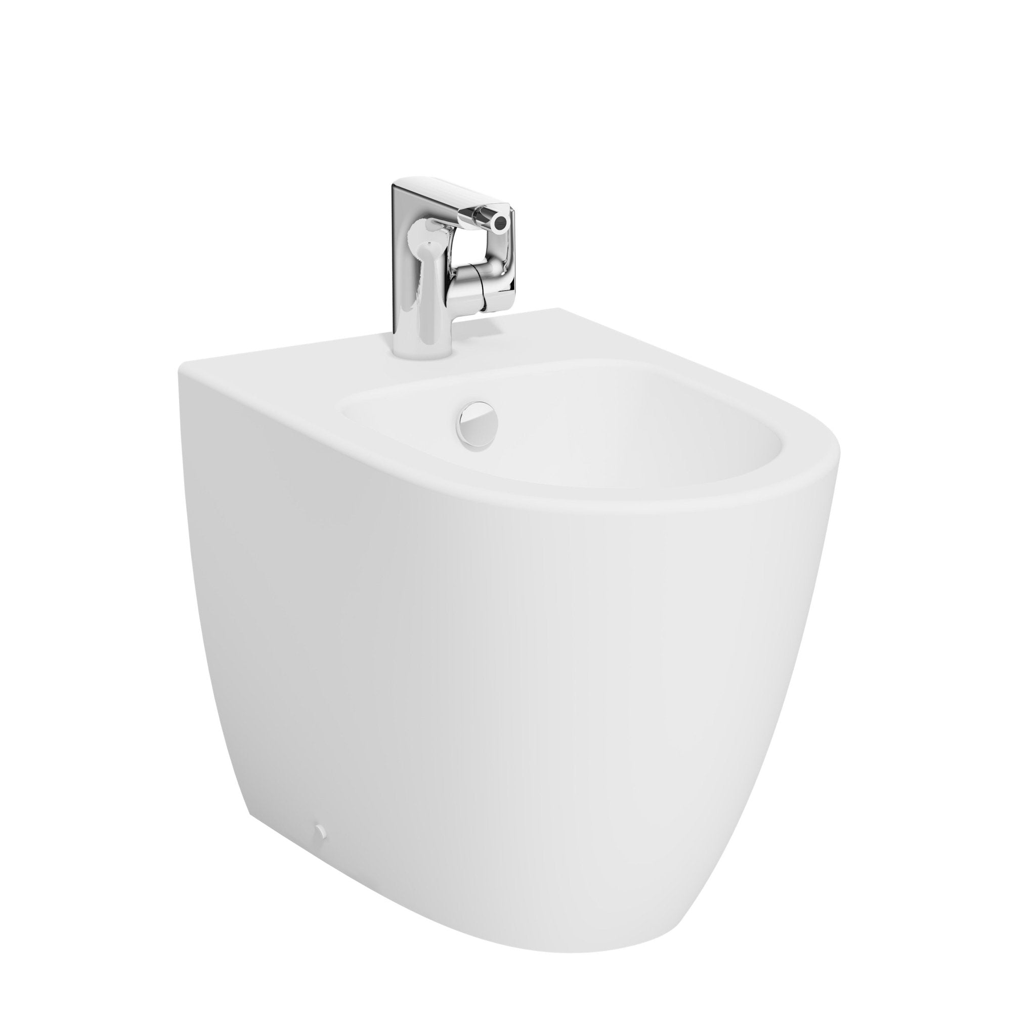 Bidet a Terra Vitra "Sento" Bianco Opaco