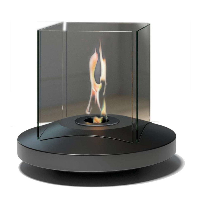 Biocamino da Tavolo Ruby Modello Lione Nero