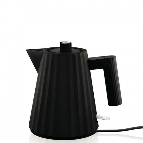 Bollitore elettrico Alessi Plissé nero 100 cl