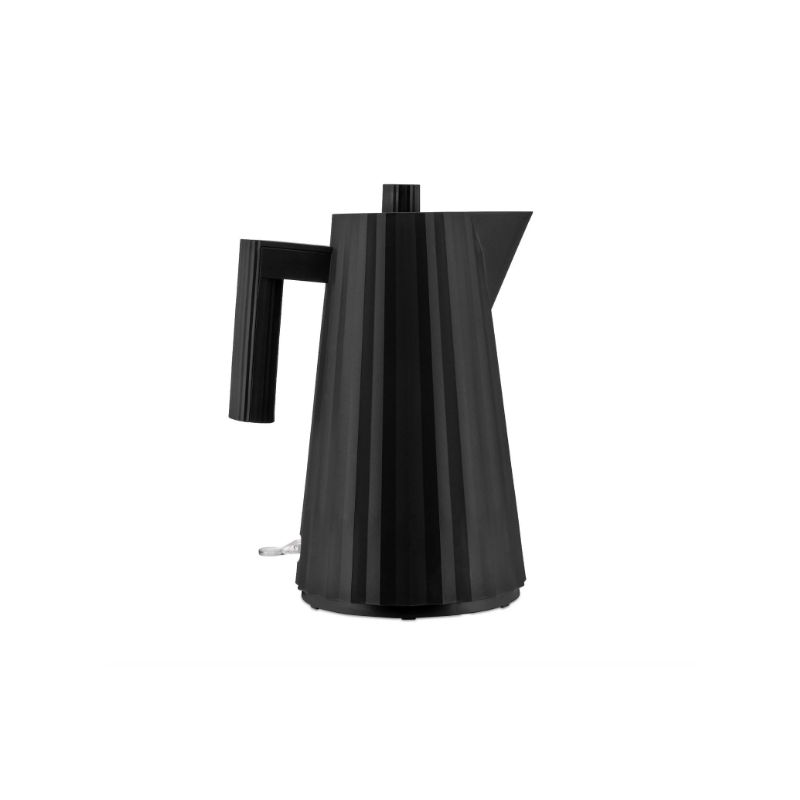 Bollitore elettrico Alessi Plissé nero 170 cl