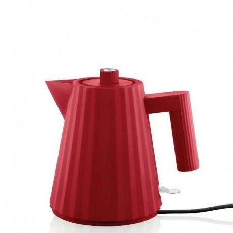 Bollitore elettrico Alessi Plissé rosso 100 cl