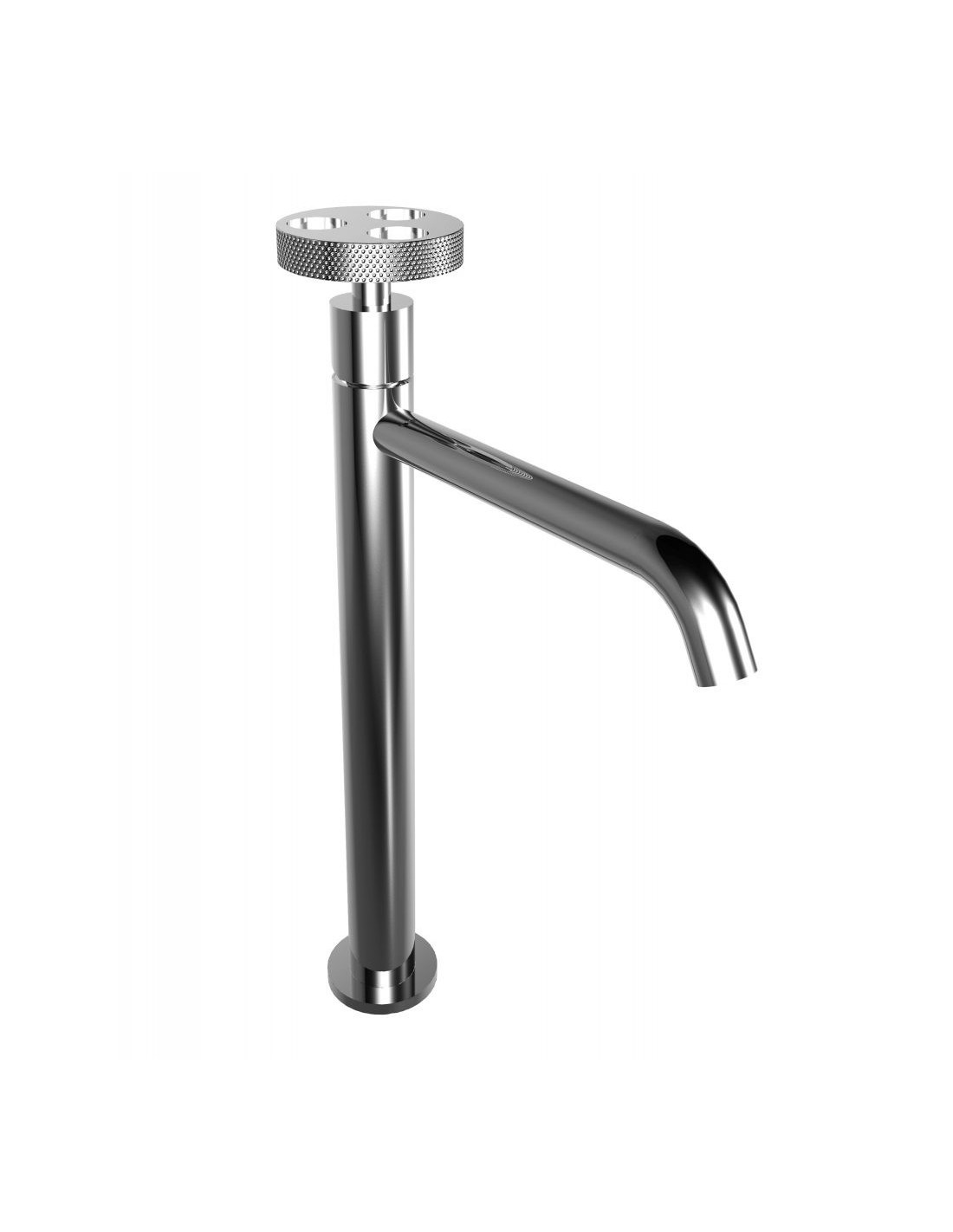 Bongio - Bowling Miscelatore lavabo alto NERO art. 38532NE