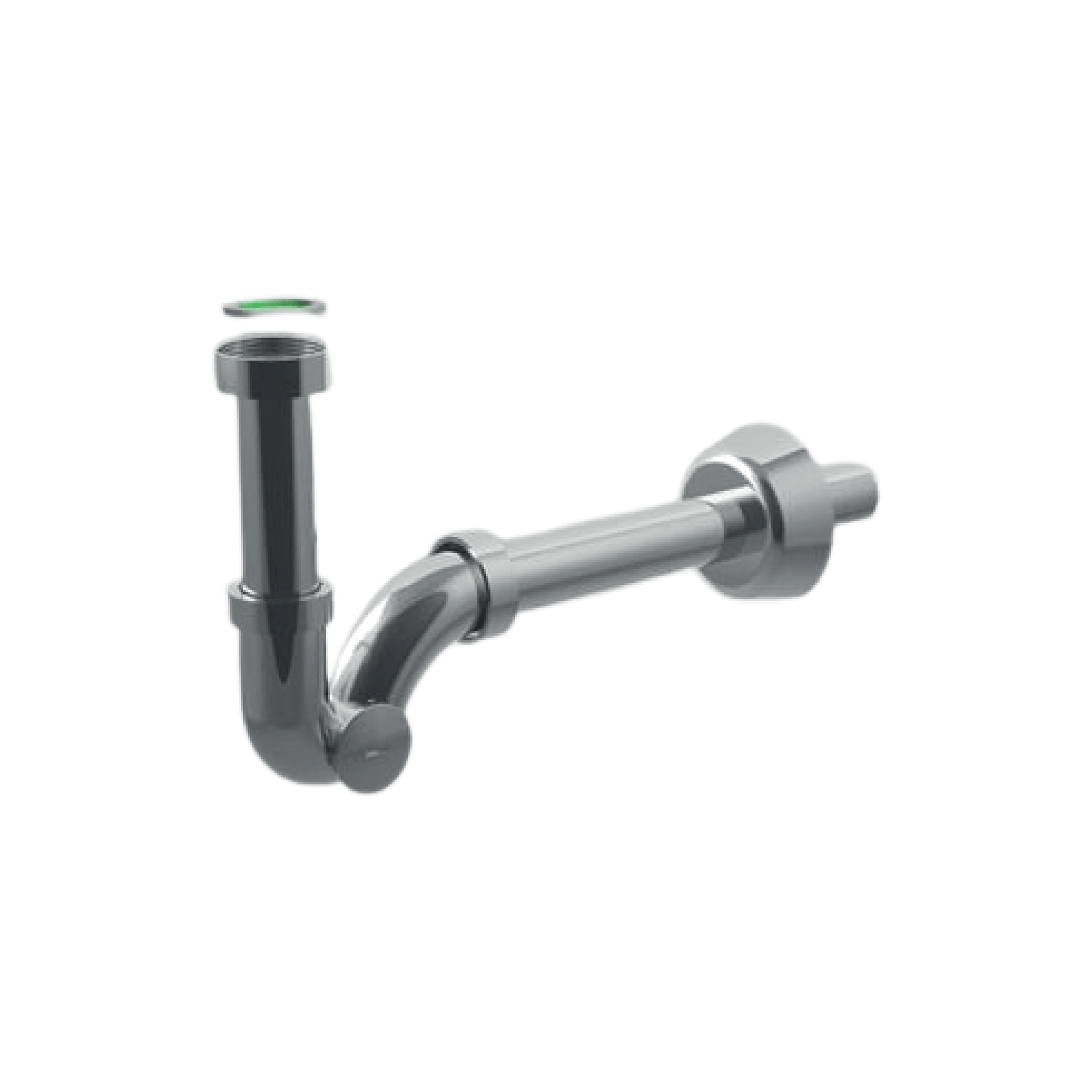 Sifone Ispezionabile Per Lavabo/Bidet Bonomini "Esse" Cromo Lucido