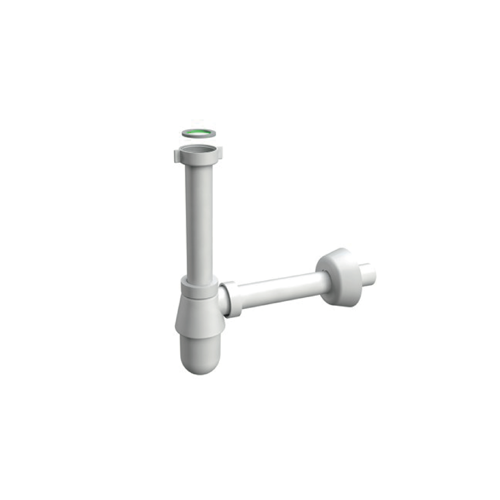 Sifone a Bottiglia Bonomini "Monster" Bianco Lucido