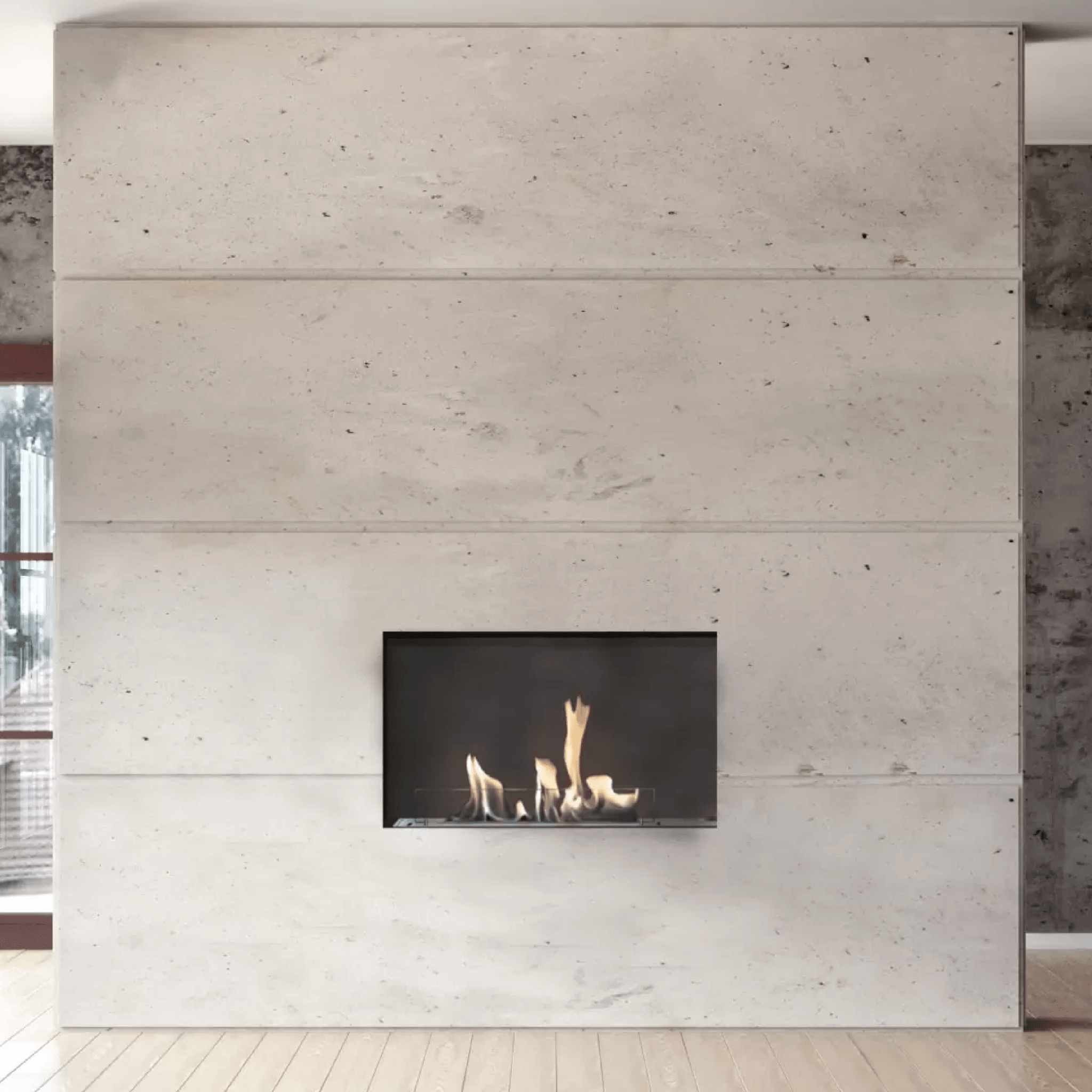 Box Da Incasso Completo Di Bruciatore Da 8014L British Fire Nero