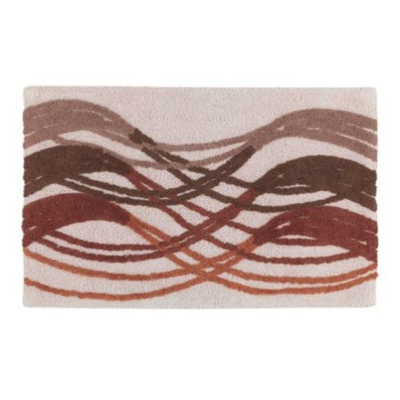 BROADWAY TAPPETO BAGNO 50X80 CM. BROWN CARRARA