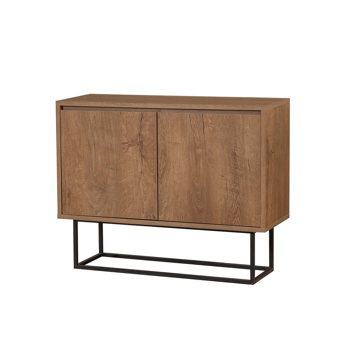 Buffet 2 porte Decor Noce L90 cm - Zuri