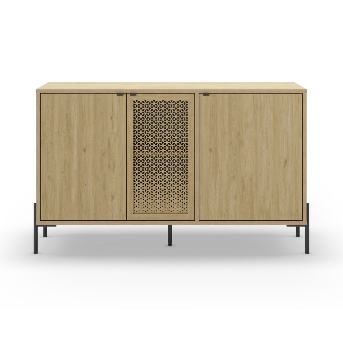 Buffet 3 Porte e Piedi in Metallo L120 cm - Inca