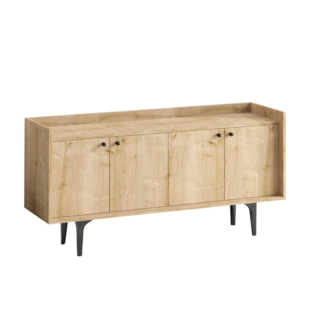 Buffet 4 ante effetto legno L150 cm - NAVI