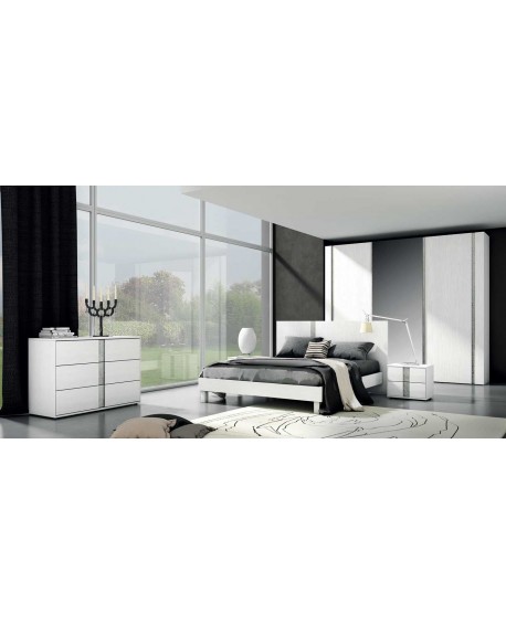 camera da letto moderna composizione 15