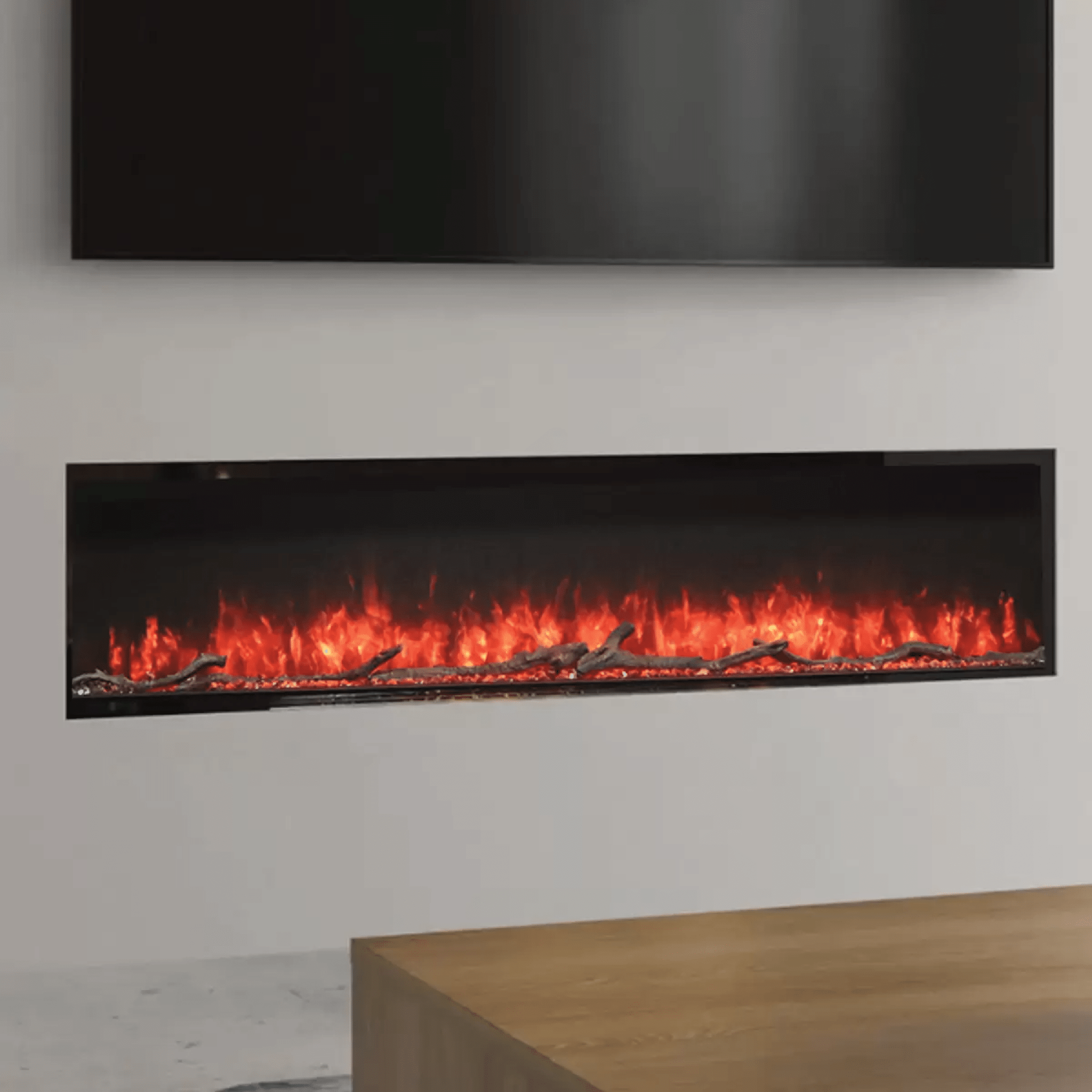 Camino Elettrico Ad Incasso Da 150 Cm British Fire "Lecce"