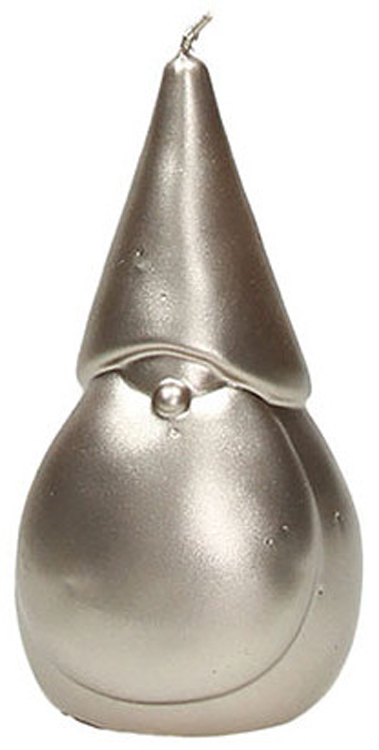 Candela Babbo Natale Argento