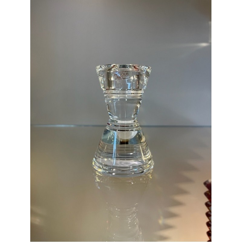 CANDELIERE ADIANTE PICCOLO IN CRISTALLO SAINT LOUIS