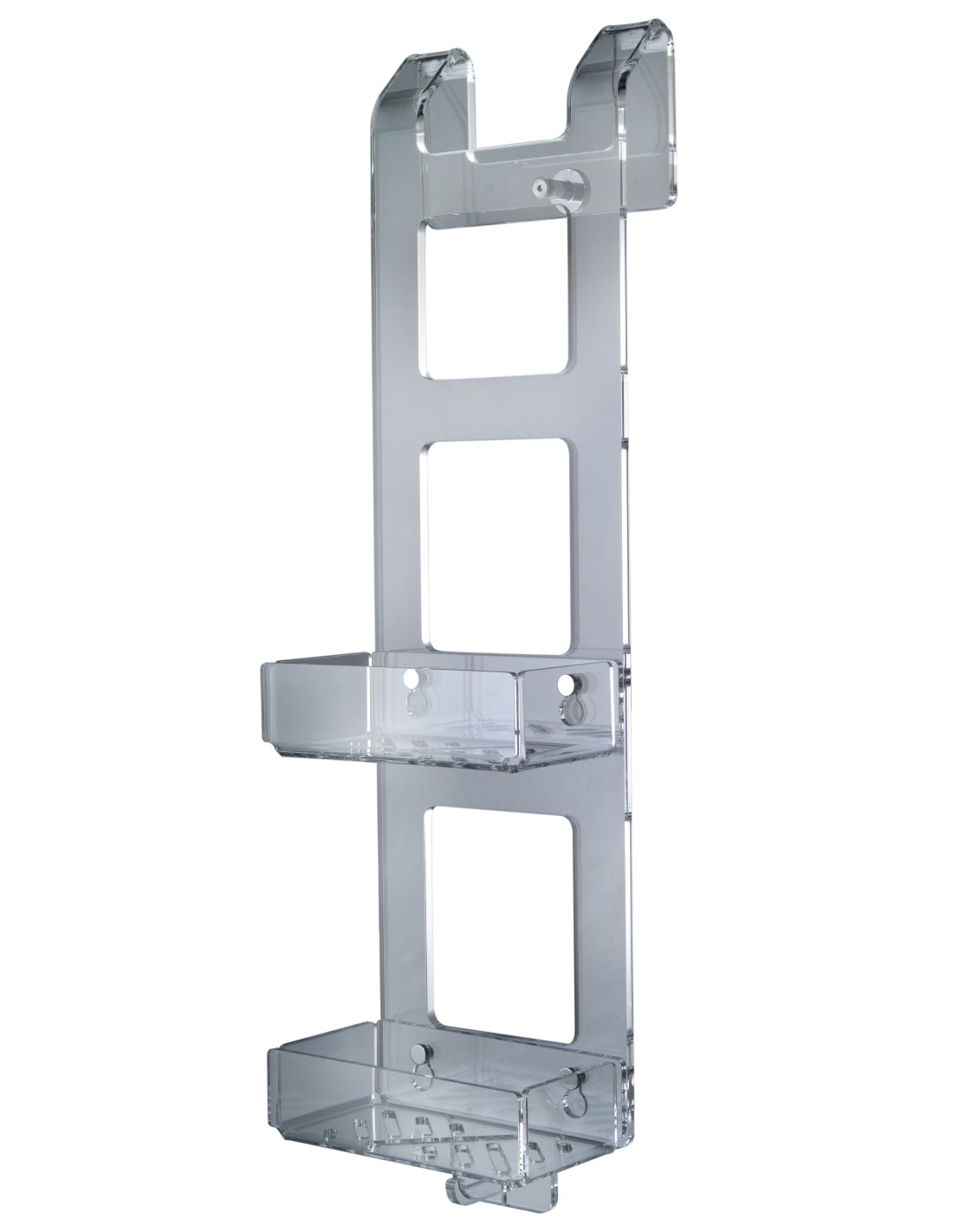 Caos - 2 Vaschette porta oggetti + appendi accappatoio - art.152